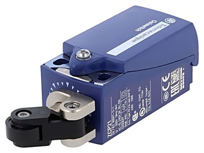 XCKP2121G11 limit switch R 20.2 mm lever, plastic roller Ø 14 mm NO + NC TELEMEC