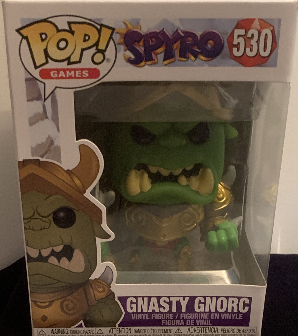 Funko POP! Vinyl Figur: Spyro The Dragon – Gnasty Gnorc, Bunt, 9 Cm Sammlerfigur
