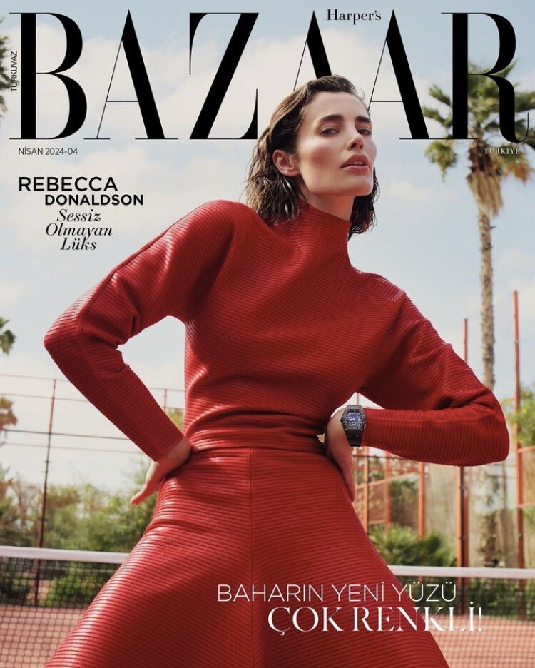 harper's Bazaar TR April 2024 Rebecca Donaldson, Jessica Chastain