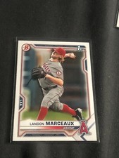 2021 Bowman 1st Bowman #BD-115 Landon Marceaux Los Angeles Angels M7