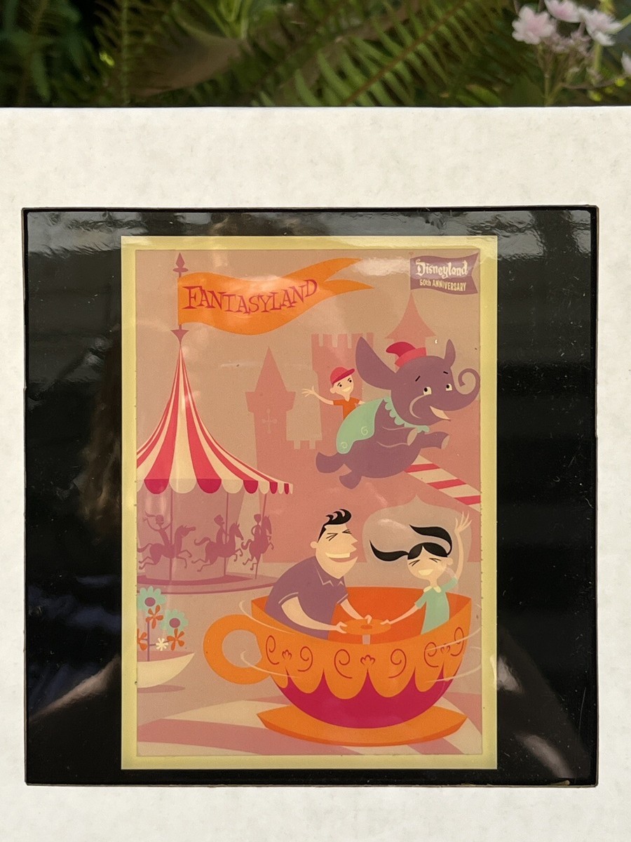 Disneyland 50th Anniversary SHAG SIGNED Fantasyland Original