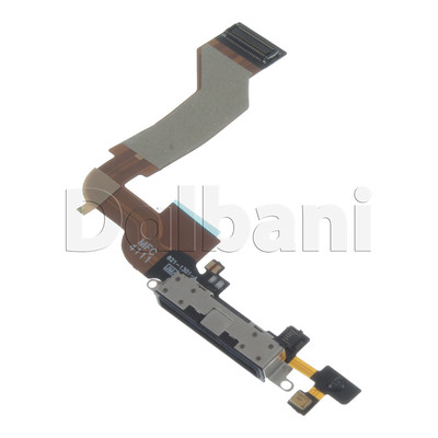 IP4S-CP-B New Replacement Charging Port Black for Apple iPhone 4S
