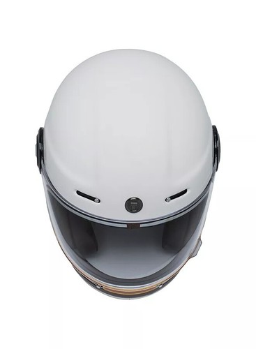 Full Face Motorcycle Helmet Torc Newport T1 ISO Bar Gloss White DOT 2XL - Bild 4 von 13