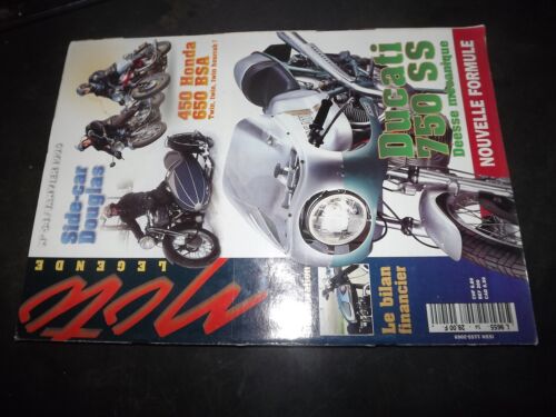 0104 Moto légende n°54 Side-car Douglas - 450 Honda vs 650 BSA - Ducati 750 S - Zdjęcie 1 z 1