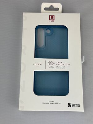 UAG Clear Case for Samsung Galaxy S22 - Cerulean Blue