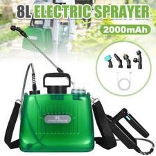 8L Garden Pressure Sprayer – Portable Electric Pump Chemical Weed Spray Bottle