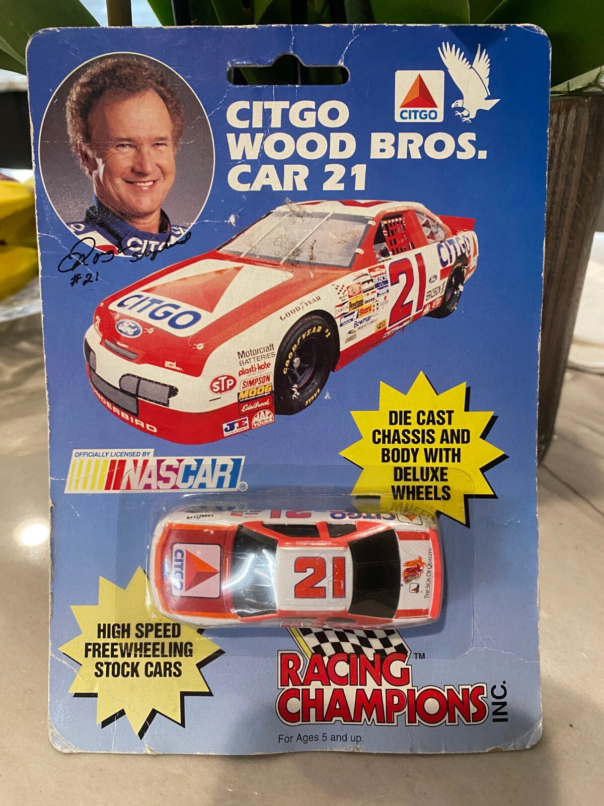 Racing Champions Citgo Wood Bros Car 21 Stock Car eBay