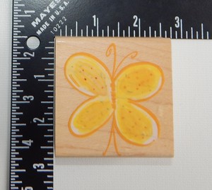 Download Hampton Art Judy Melvin Summer Butterfly Rubber Stamp 4762 ...