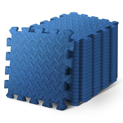 KAYMAN Gym Floor 30x30 Nonslip Mats, Interlocking, EVA Foam Exercise Floor Tiles - Picture 1 of 25