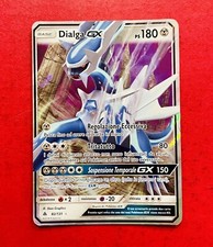 Lotto Carte Pokemon Dialga GX  ITA Ultra Rara Holo 82/131 Apocalisse Di Luce