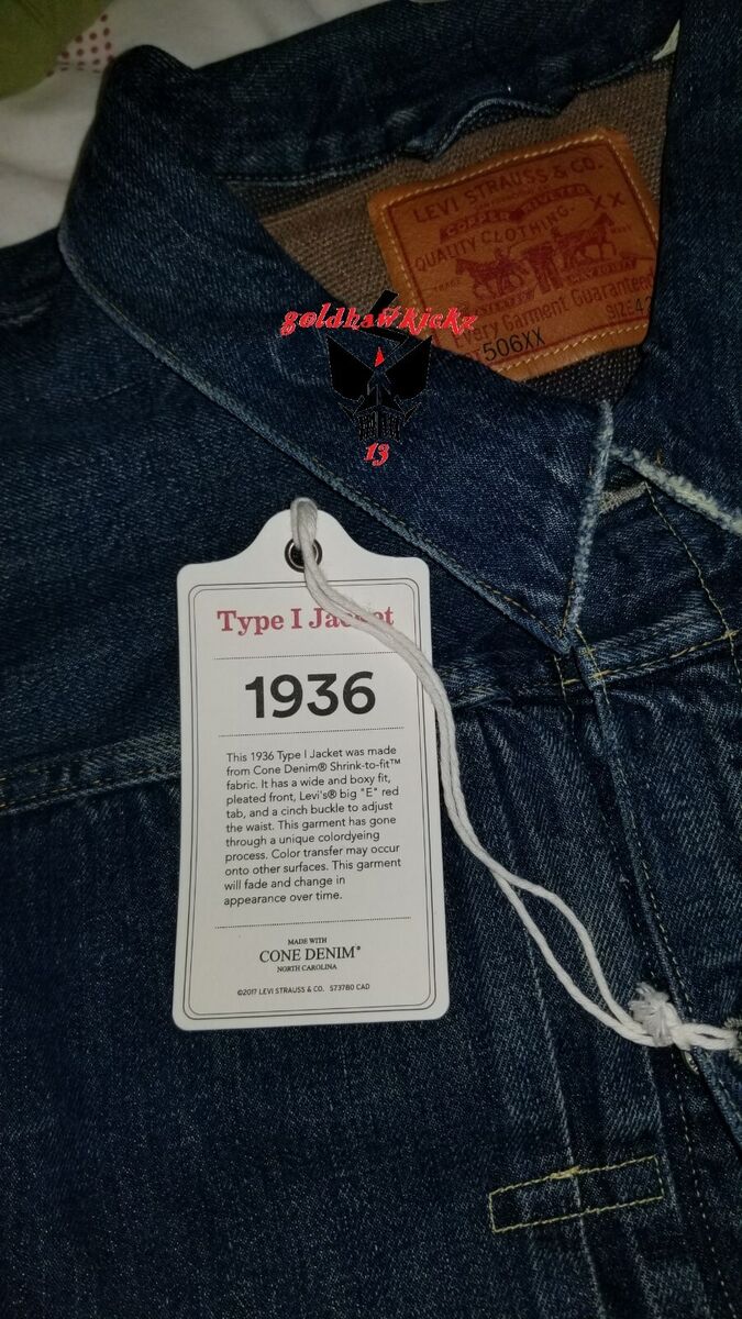 Lvc 1936 type i jacket by Levi's in 2023