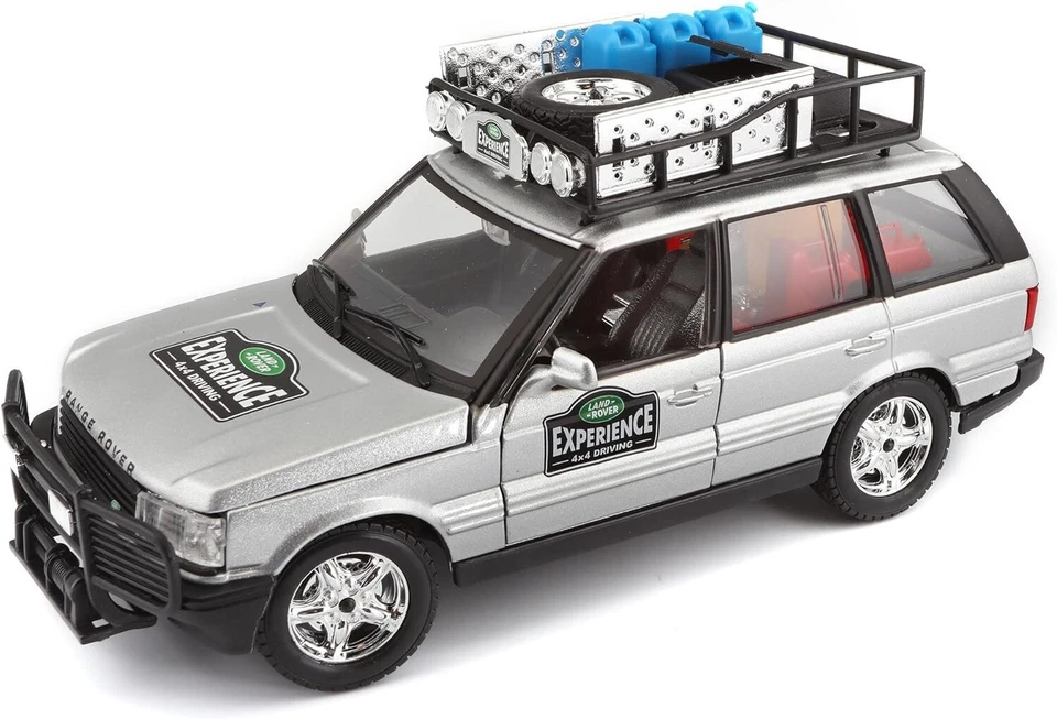 Range Rover Land Rover Experience 4x4 Silver Burago Bburago 1:24 Nuovo 1/24 - Immagine 2 di 4