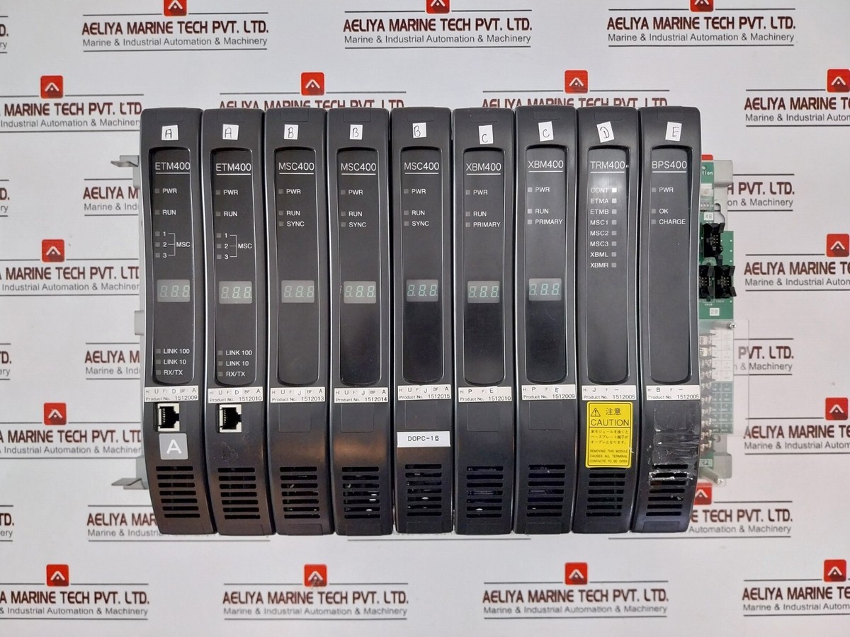 AZBIL HD-ETM400 Modular Control System MSC400 XBM400 TRM400 BPS400