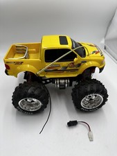 Old Ford RC Car Bombardier No Remote New Bright Toy Yellow No Remote Control