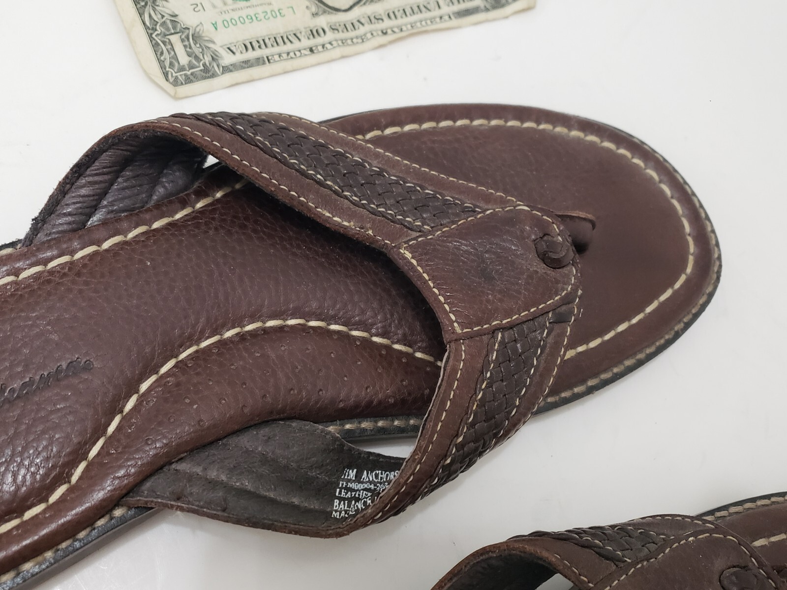 Купить Tommy Bahama Leather Mens 