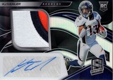 2020 Panini Spectra #225 K.J. Hamler Auto Patch /99 - NM-MT