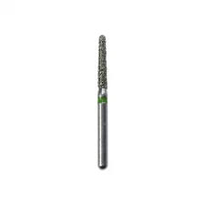 Strauss 856-014C FG Round End Taper 1.4mm Coarse Grit Green Diamond Burs 6/Pk