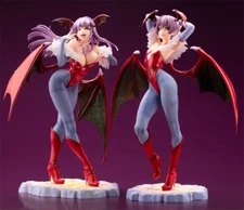 Kotobukiya Darkstalkers Figure Lilith Morrigan Bishoujo 1/7 Statue Authentic