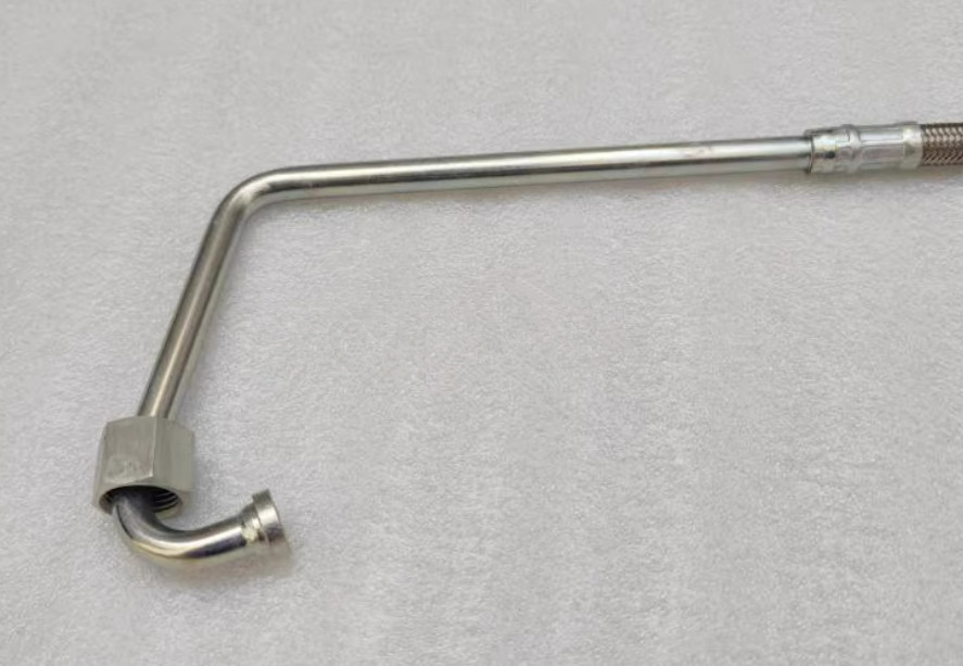 1PC NEW FIT FOR QSB7/6D107 3976466 Turbocharger inlet oil pipe oil  