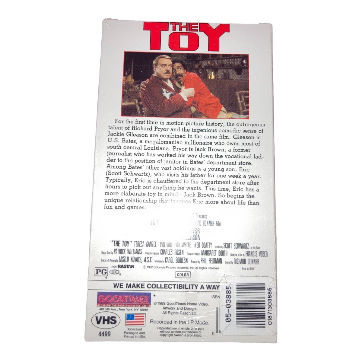 (未使用･未開封品)Pryor&#39;s Place 4 [VHS] VHS The Toy Richard Pryor Brand New Sealed | eBay