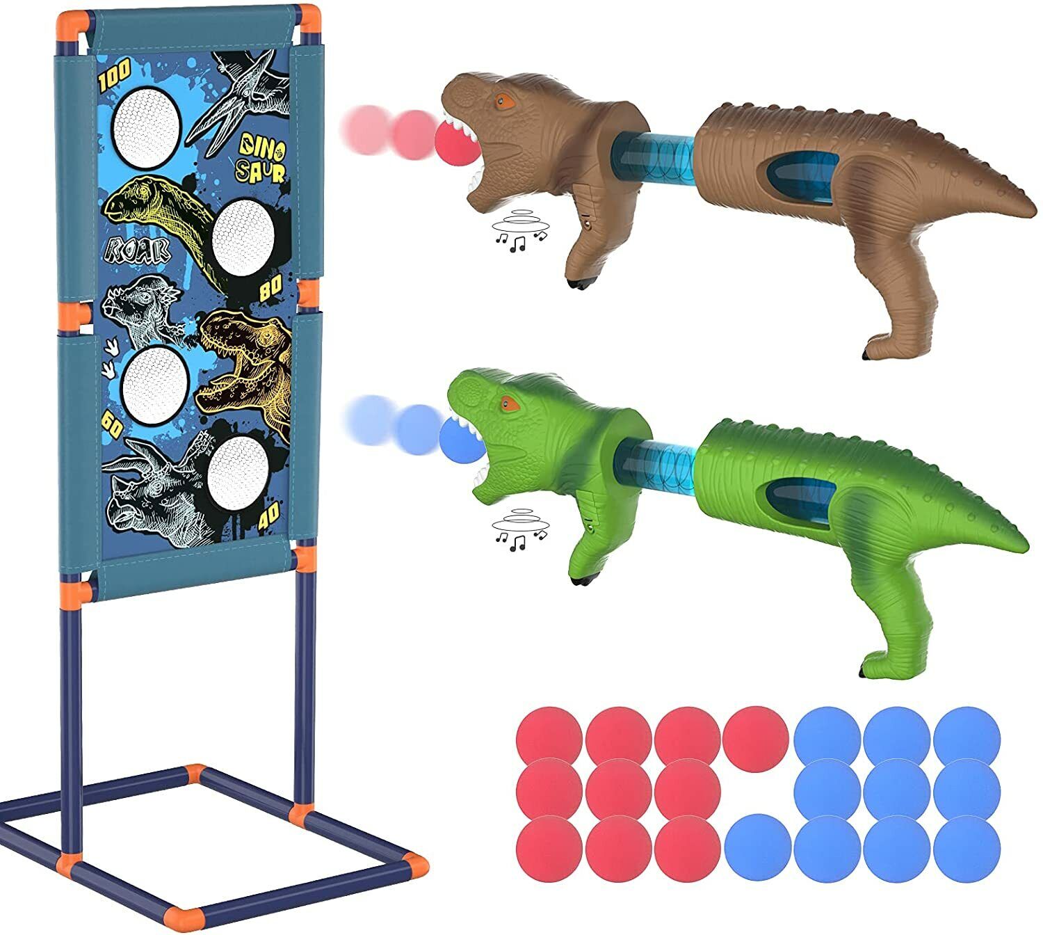 Dinosaur Shooting Games For Kids, Moving Target Game Toys