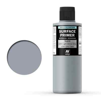 Vallejo Surface Primer - USN L. Ghost Grey 200ml