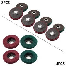 100mm Nylon Faser Klappe Polieren Rad Polieren Schleifen Disc Für Winkel Grinder