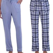 Lucky Brand Women Small 2Pack Straight Leg Lounge Pant Drawstrings  Pockets 194