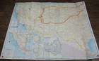 GULF OIL Gas service station Western United States Tourgide road map — photo 3