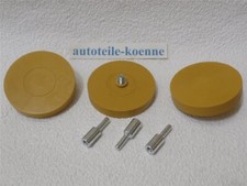 3x Folienradierer Radierscheibe 90mm Adapter Aufkleber Zierstreifen Entferner