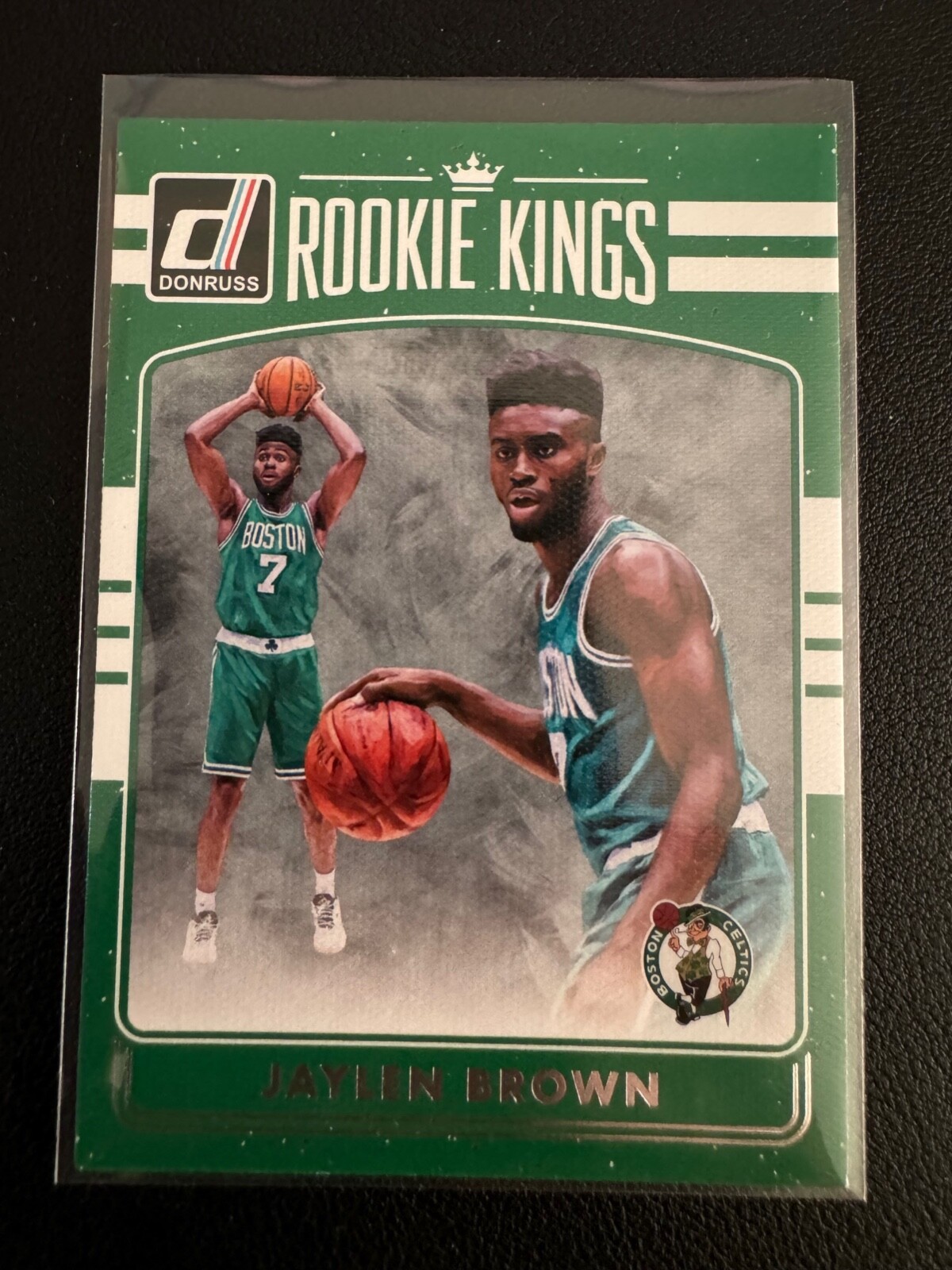 Jaylen Brown RC 2016-17 Donruss Rookie Kings Insert #3 - Boston Celtics