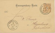 ÖSTERREICH ORTSSTEMPEL „WIEN / SCHILLERPLATZ“ K1 auf 2 Kr Adler Kab.-