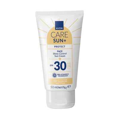 AVON Care SUN+ SPF 30 * Sun Cream for Face * Shine Control * UVA/UVB * 1.7oz