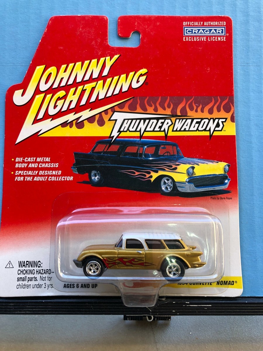 1/64 JOHNNY LIGHTNING THUNDER WAGONS 1954 CHEVROLET CORVETTE