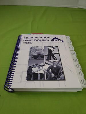 Contractors Guide to Business, Law & Project Management  Virginia 7th Ed CD Inc