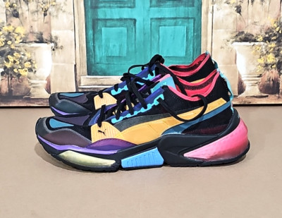Puma LQDCELL Optic Sheer Mens Sneakers Size 7.5 Multi-Color Mesh & Synthetic