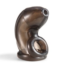 New Male Scrotum Squeeze Ring Chastity Cage Ball Stretcher Enhancer Delay Rings