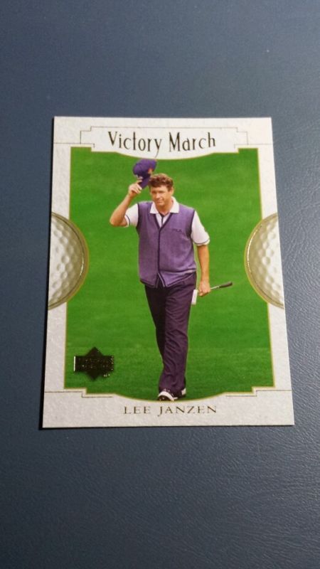 LEE JANZEN 2001 UPPER DECK GOLF CARD # 173 B7306