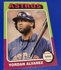 2024 Topps Heritage #297 Jordan Alvarez Houston Astros Baseball