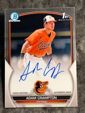 2023 Bowman Chrome 1st PROSPECT ROOKIE AUTO Adam Crampton, ITEM 13