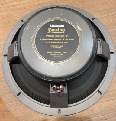 ALTEC 515-8G HP Speaker Single Unit Tested Working Free Shipping