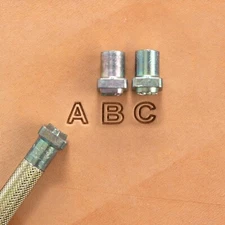 Alphabet Open Face Stamp Set 1/4" 4909-00 by Craftool Tandy Leather