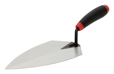 Hyde 18090 High Carbon Steel Blade Philadelphia Style Brick Trowel 10 W in.