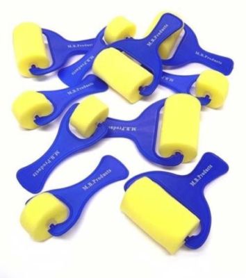 Major Pinsel glatter Schaum Schwamm Farbe Kunst & Handwerk Rollen 10er Pack