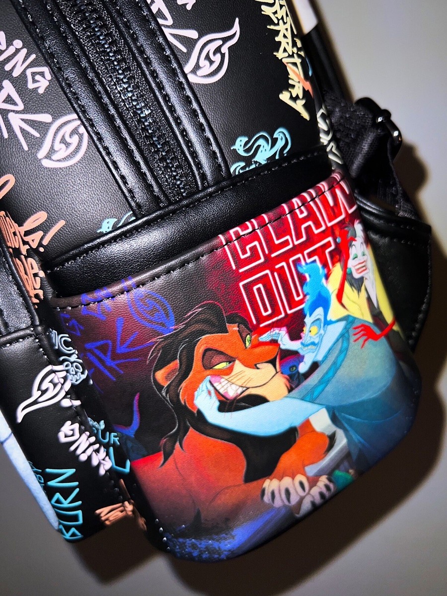 Loungefly Disney Villains Club Mini Backpack | eBay display picture 2