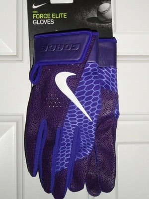 purple nike batting gloves