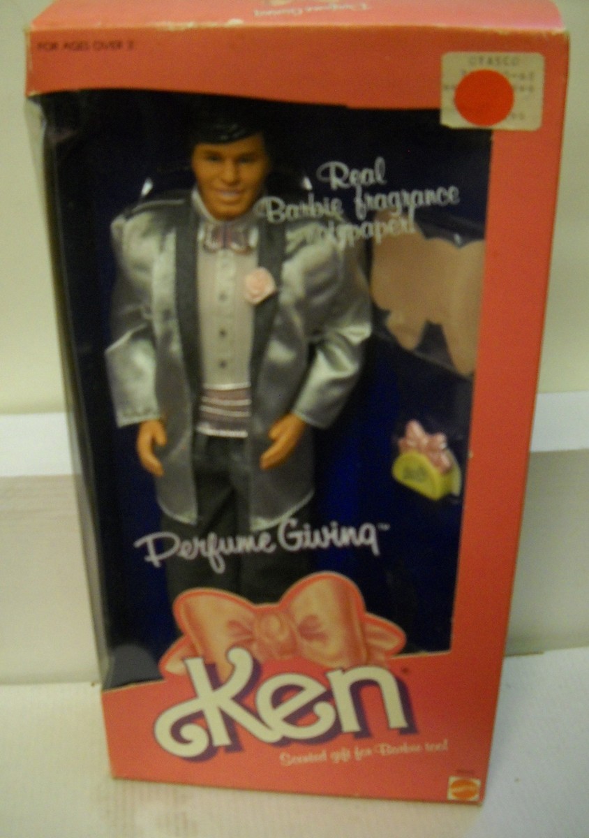 #7141 NRFB Vintage Mattel Perfume Giving Ken (BARBIE) Doll