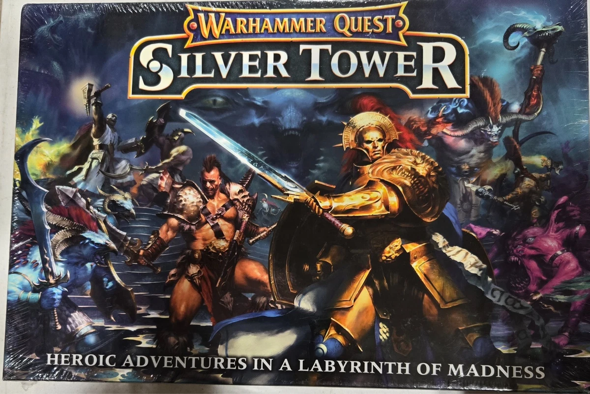 ウォーハンマー Silver Tower 英語版 Warhammer Quest: Silver Tower Board Game (WQ0160) for sale online