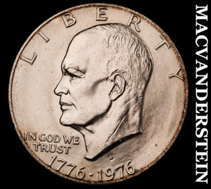 1976-D Eisenhower Dollar - Choice Gem Brilliant Uncirculated  No Reserve  #M242