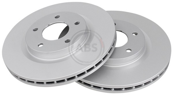 2X Bremsscheibe Beschichtet A.B.S. 17881 FüR Patriot Lancia Compass Mitsubishi 3-image